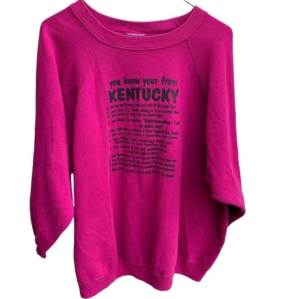 Vintage Crewneck Sweatshirt You Know Your From Kentucky if …